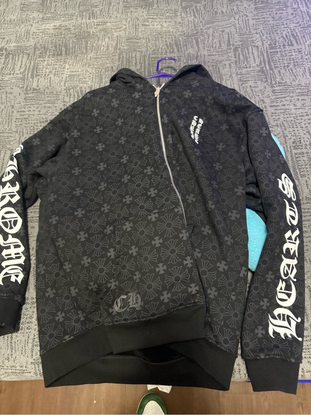 Chrome h hoodie xl men